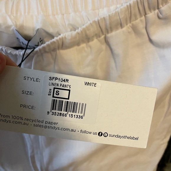 Revolve SNDYS linen pants - Picture 3 of 9